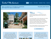 Tablet Screenshot of fruitlandvillasapts.com
